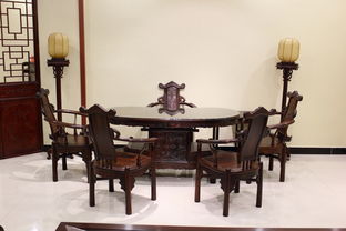 鑫華紅木 中式風(fēng)格 古典家具 國標(biāo)紅木 紅木家具 黑酸枝 闊葉黃檀 茶室 休閑茶桌 6件套